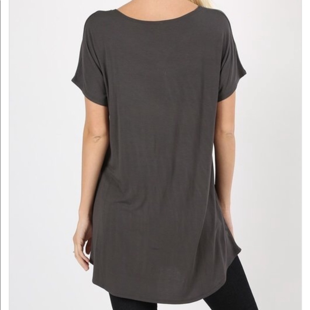 Dusty pink short sleeve tshirt - Picture 2 of 2